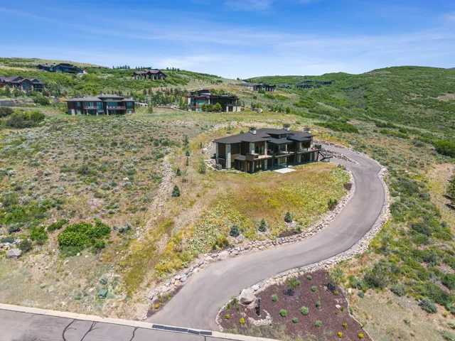 Aerial view of property and surrounding area