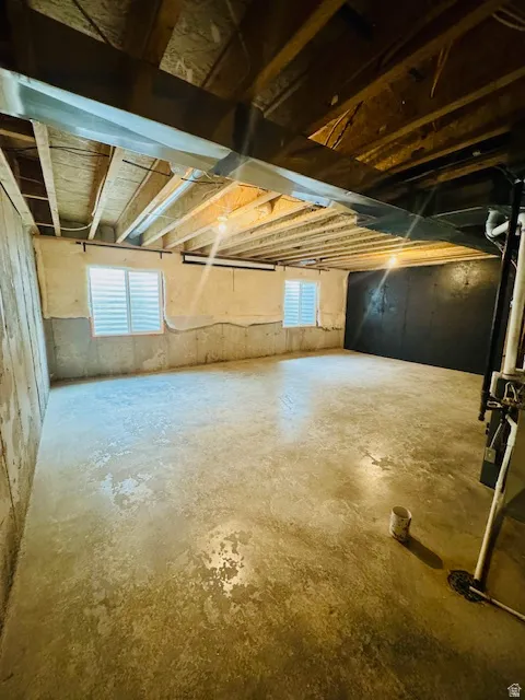 View of basement