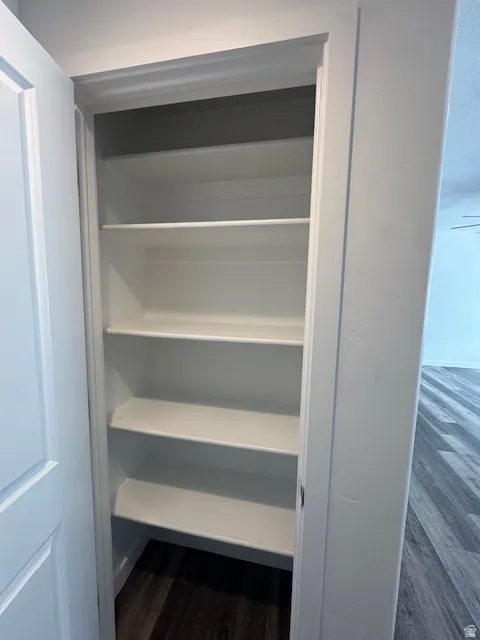 View of closet