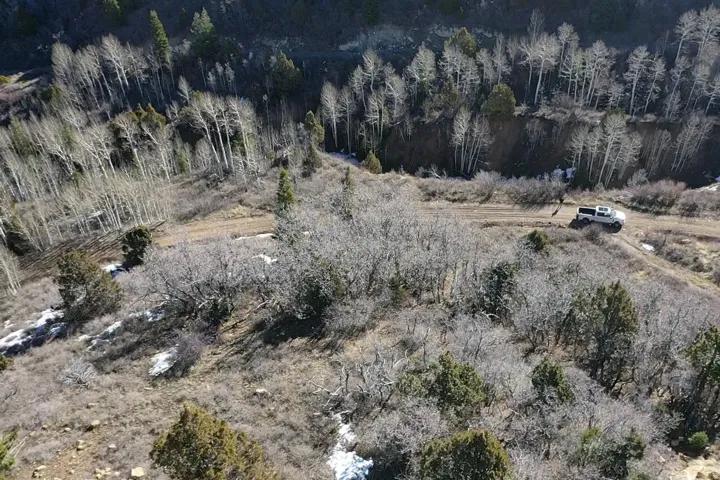 Aerial overview of property's location