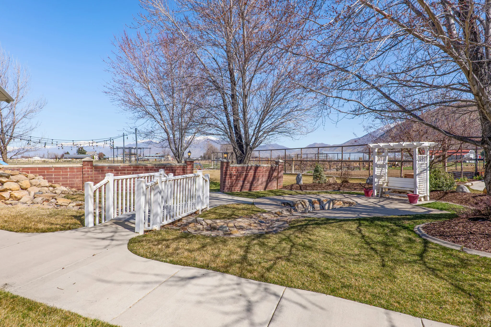 View of yard featuring a patio area