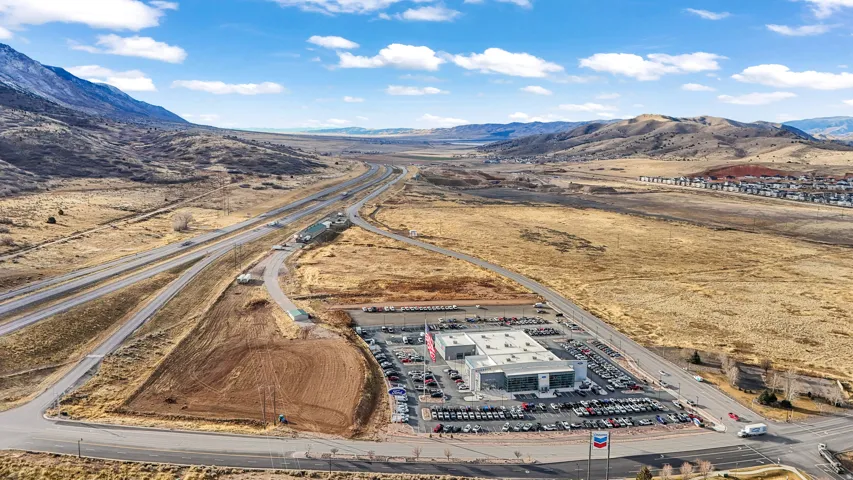 Bird's eye view of mountains