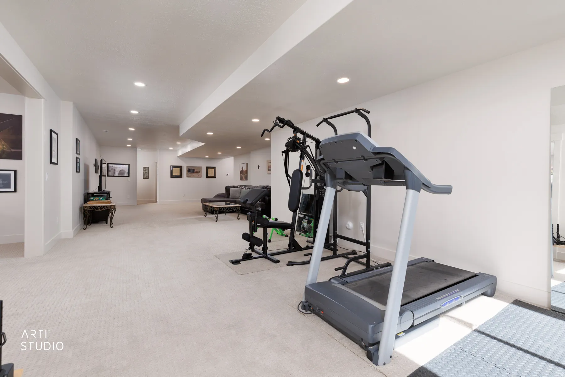 Basement Large Flex Space