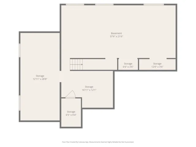 View of floor plan / room layout