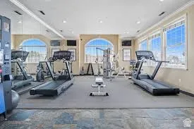 View of gym