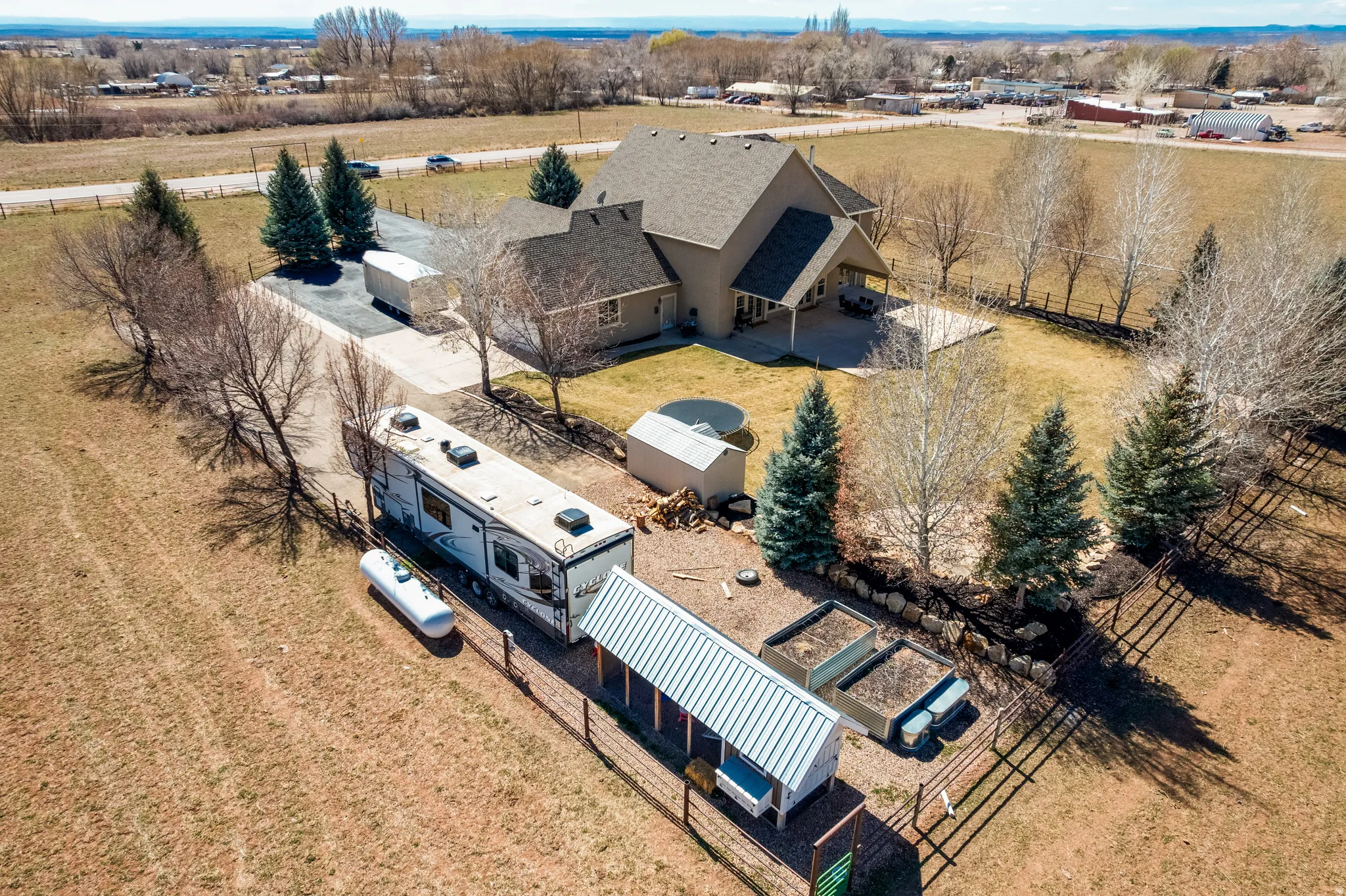 Drone / aerial view