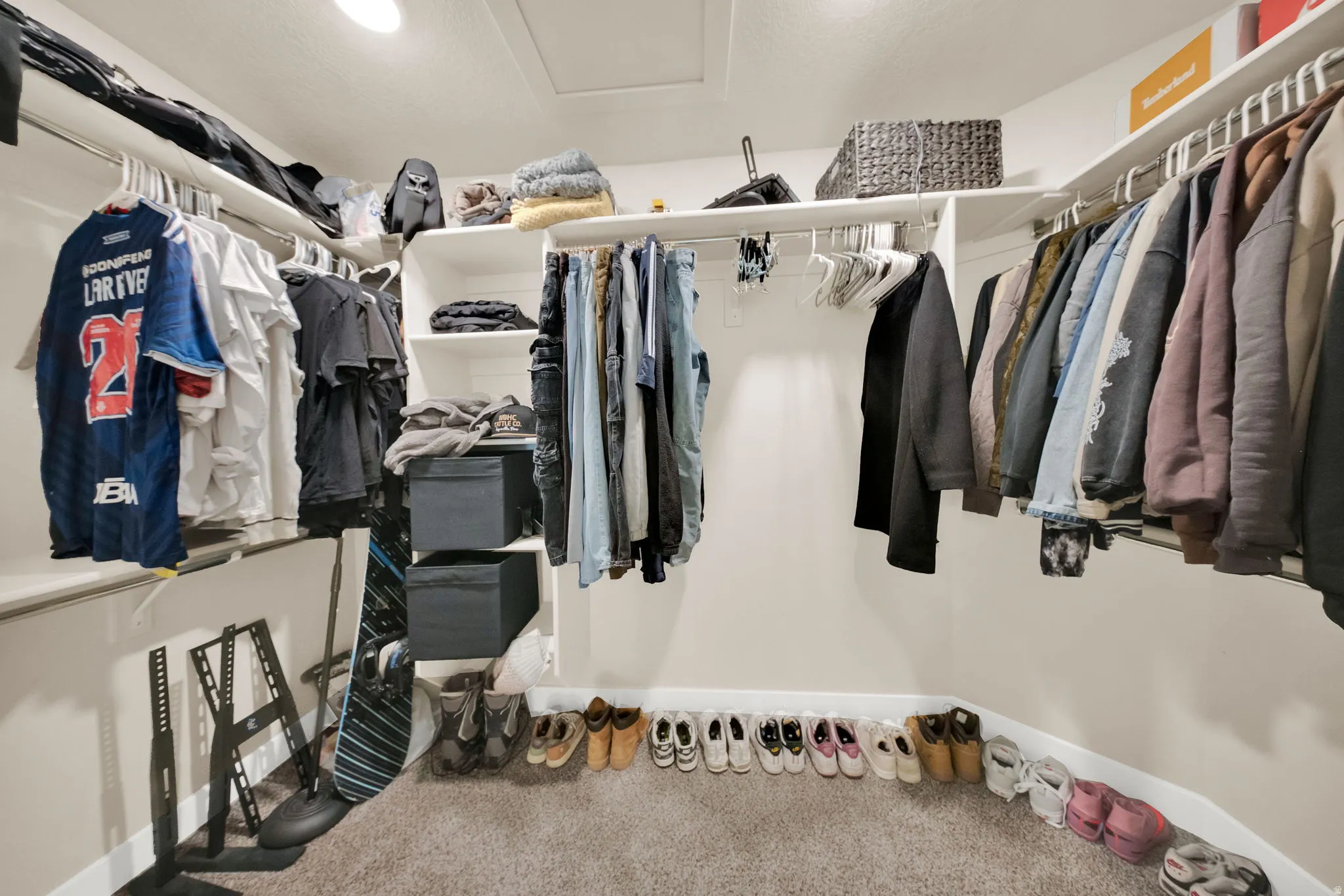 Master closet