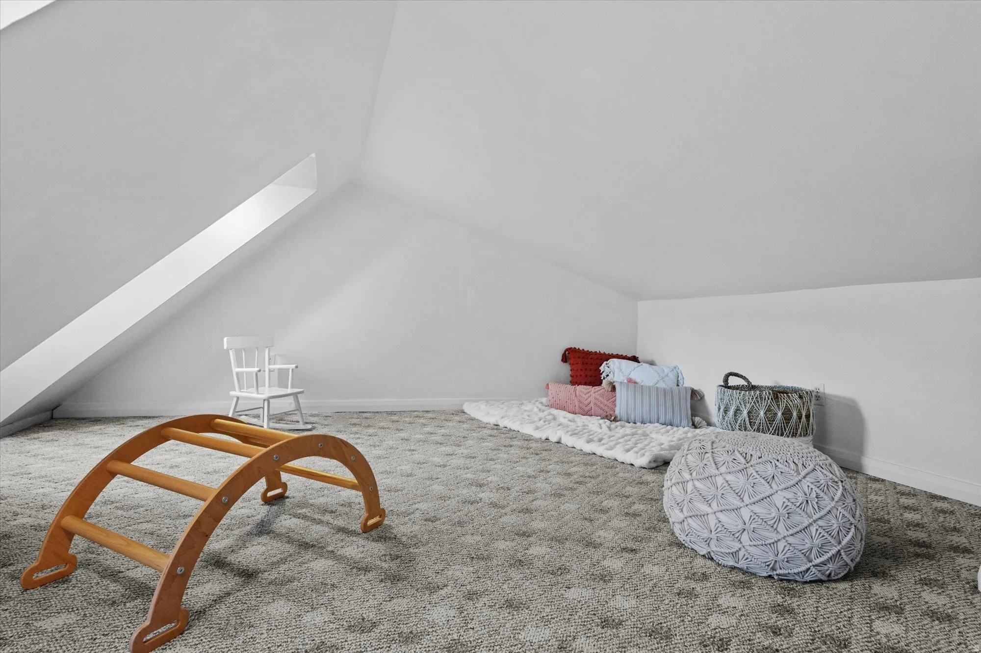 Interior of playhouse (upstairs)