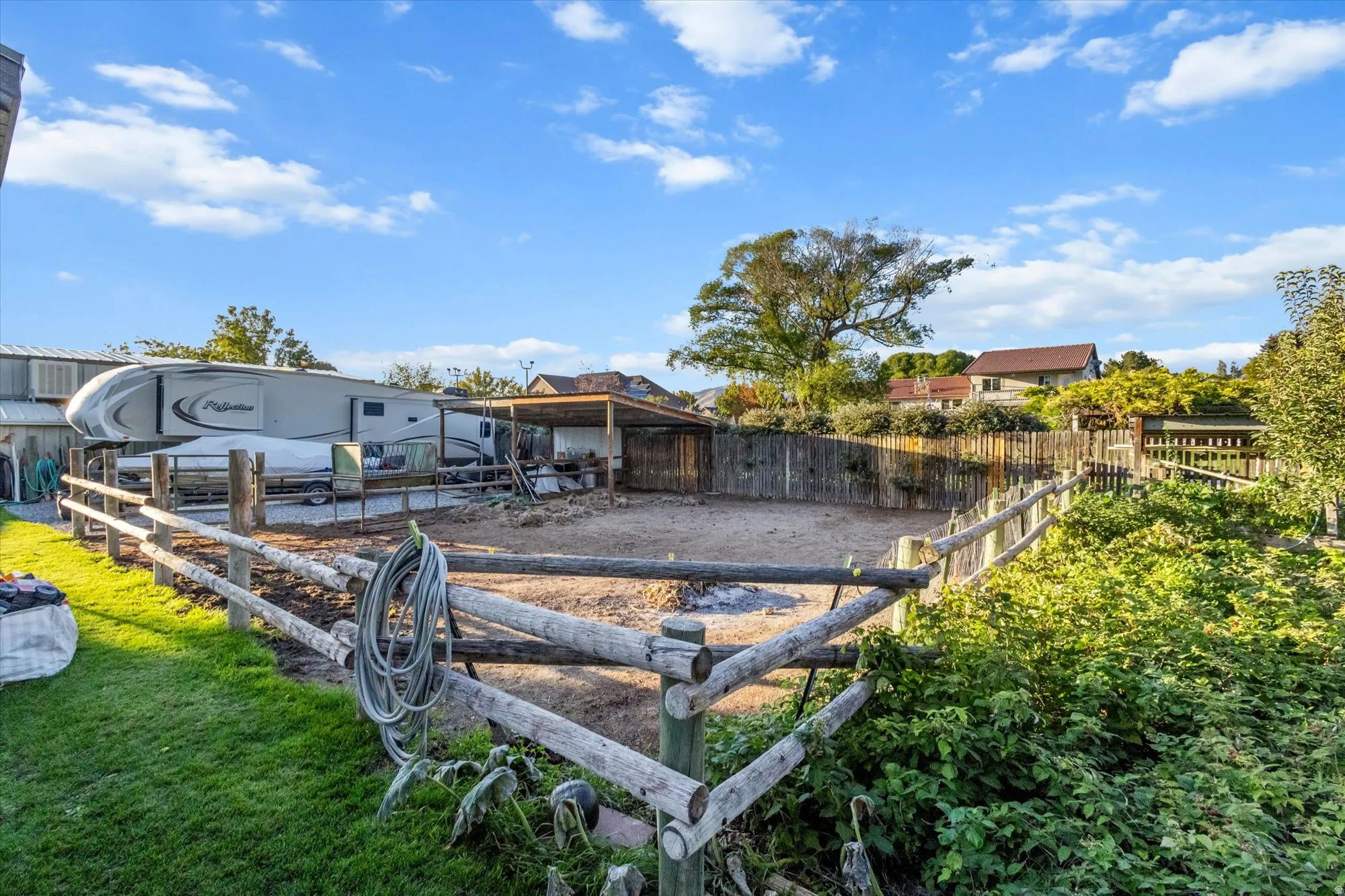 Horse corral