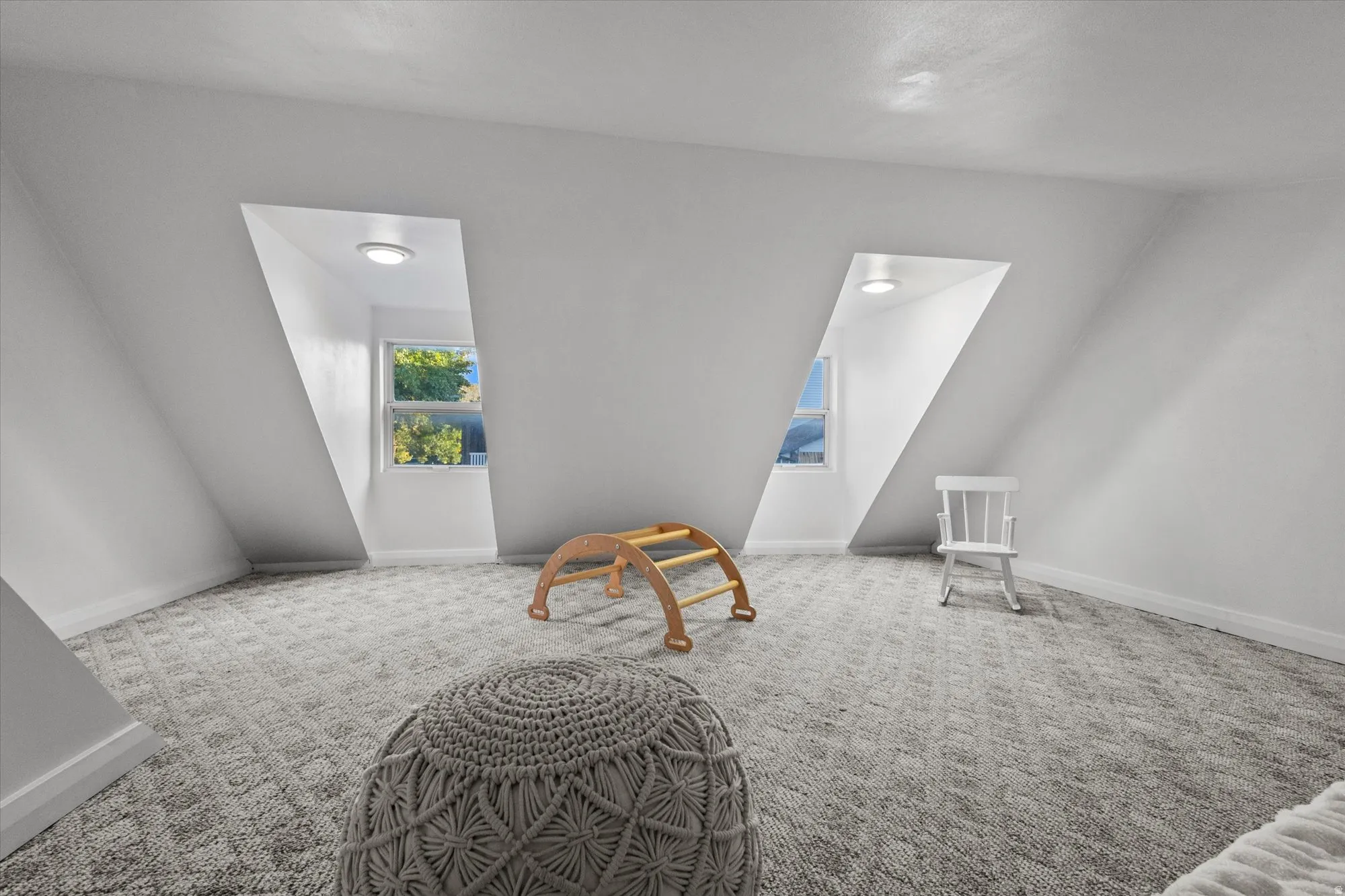 Interior of playhouse (upstairs)