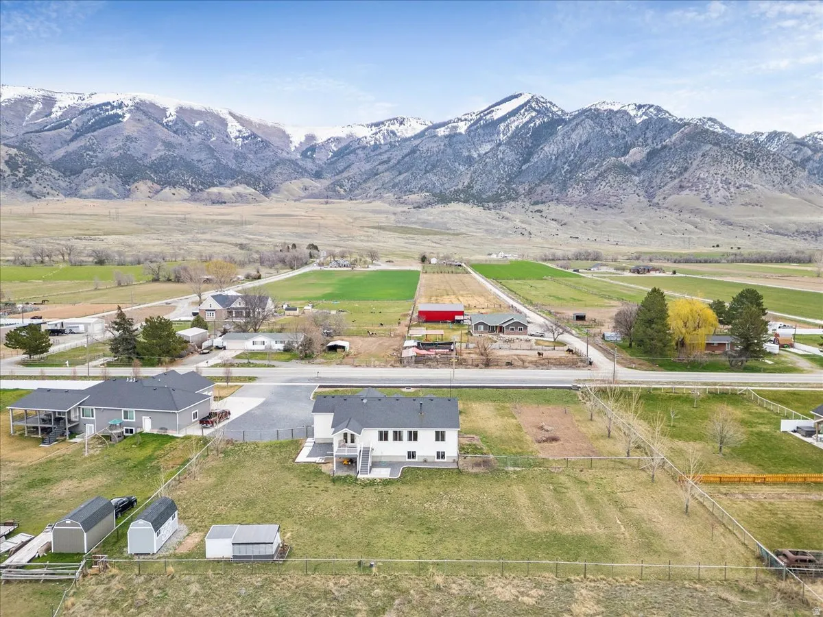 View of rural area featuring a mountainous background