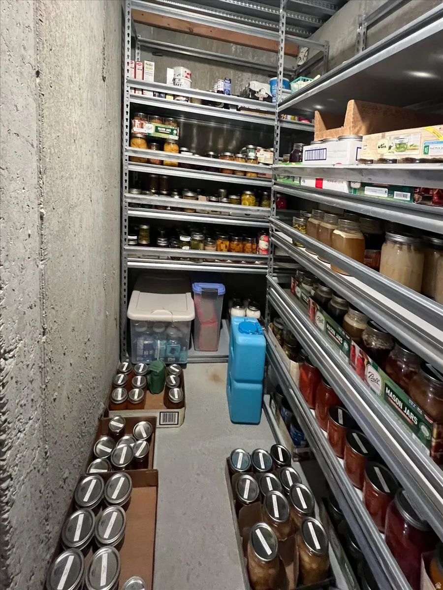 View of storage area