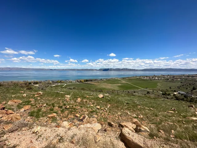 Water view with mountains