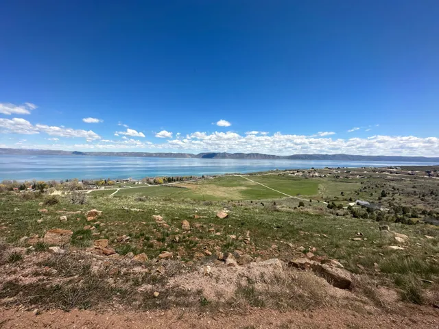 Water view featuring a mountain backdrop