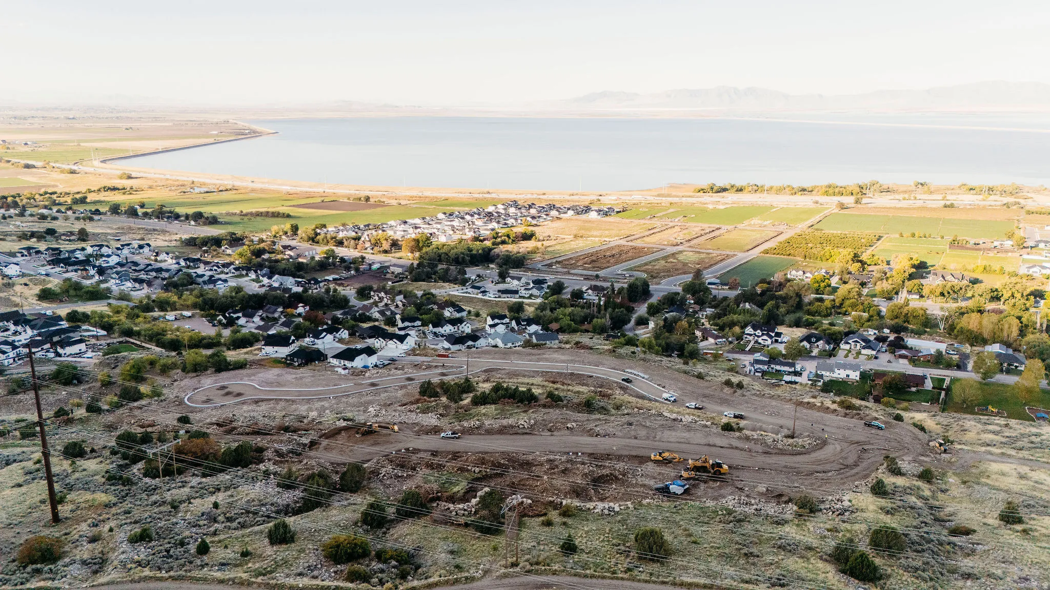 Overlooking Willard Bay
