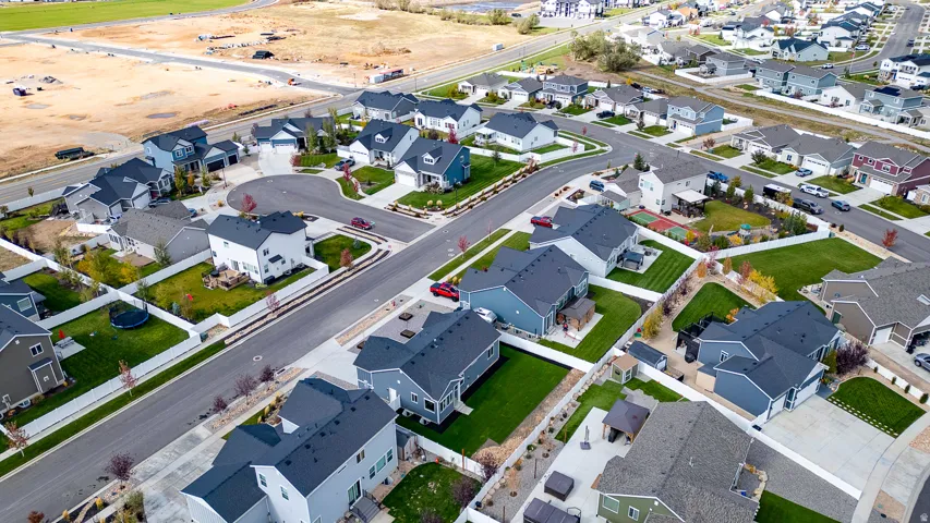 View of property location with nearby suburban area
