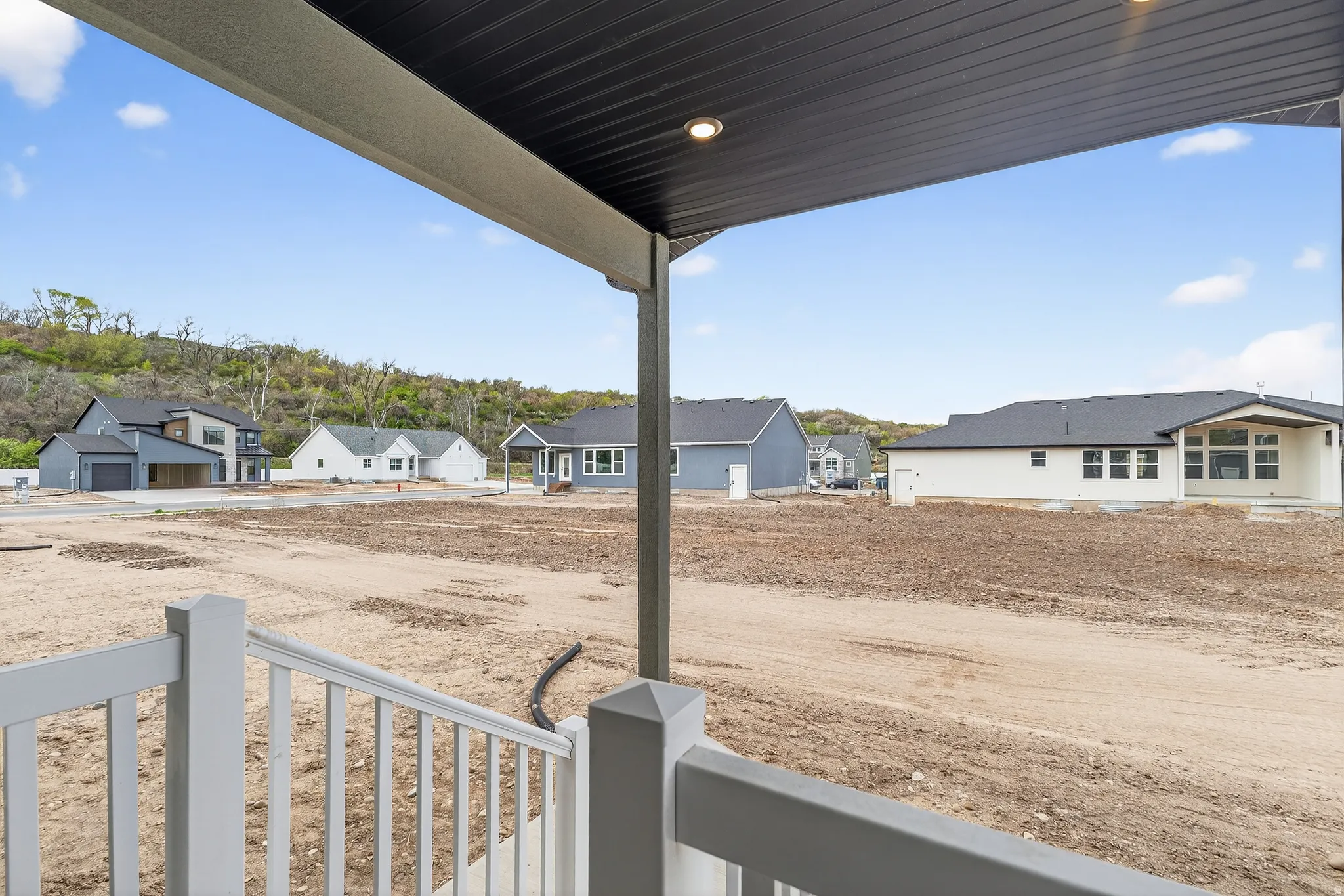 View of yard featuring a residential view