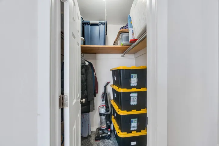 View of storage area