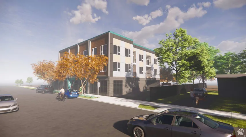 View of apartment building / complex