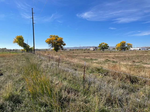 View of yard with a view of countryside
