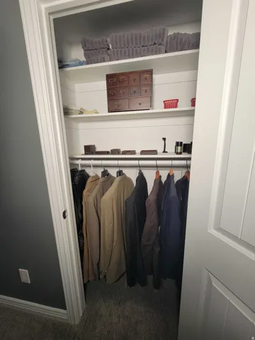 View of closet
