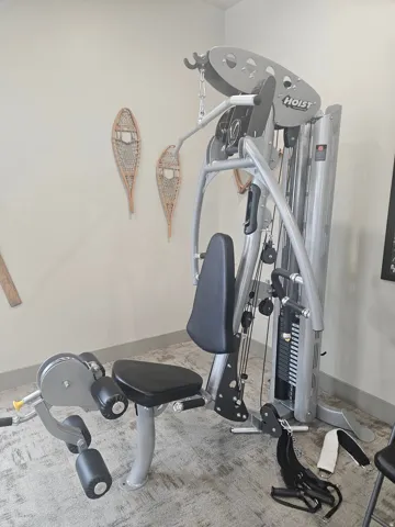 CLUBHOUSE View of exercise area