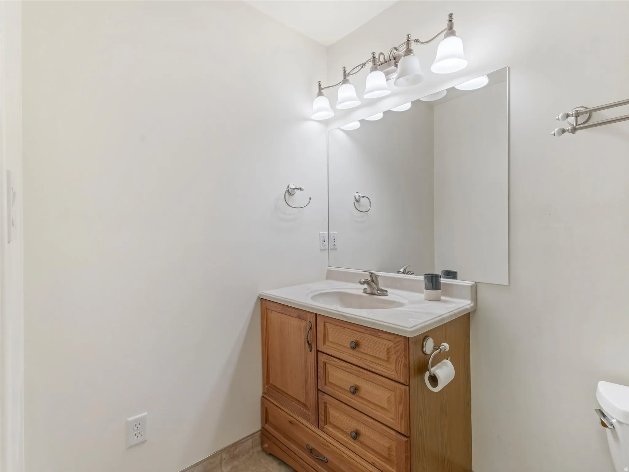 Full  basement bathroom
