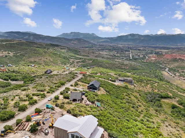 Aerial view of mountains