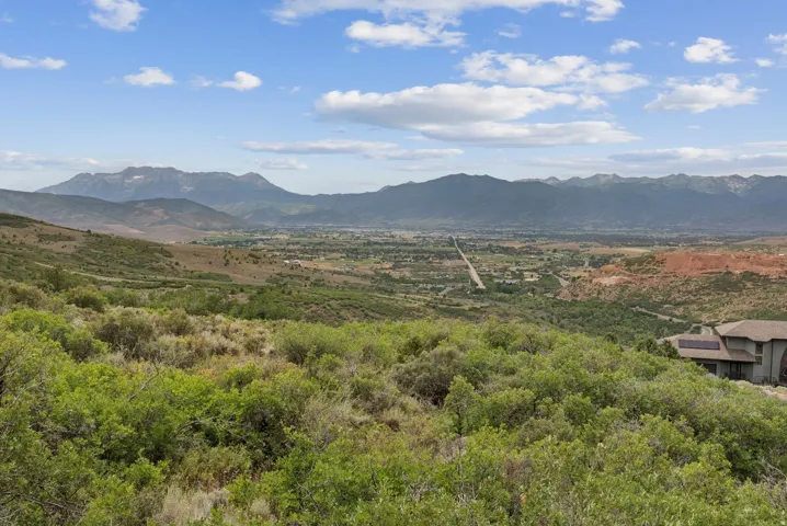 View of mountain background