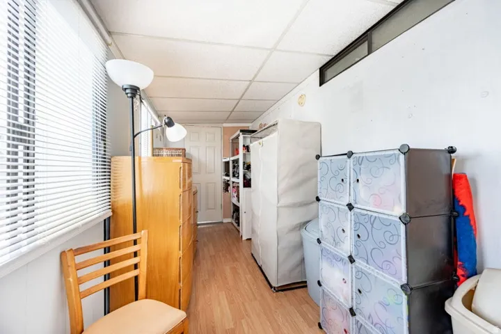 View of storage area