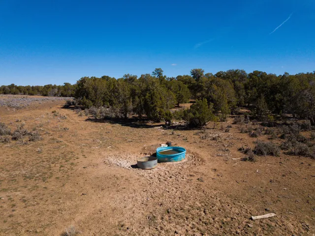 Well head and water bins for the cattle.