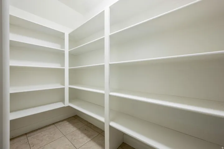 View of storage area