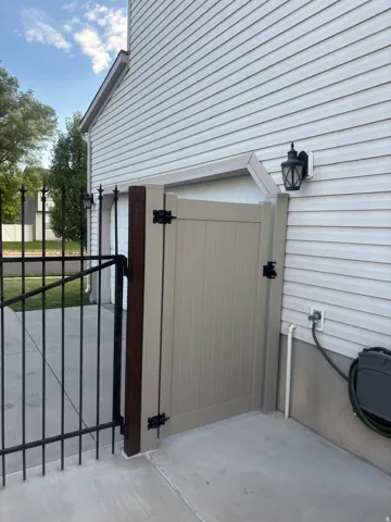 View of gate