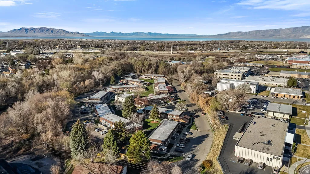 Bird's eye view of mountains
