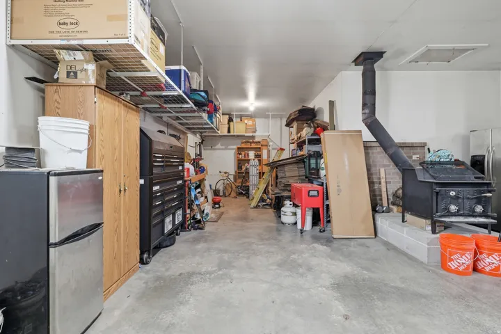 View of storage room