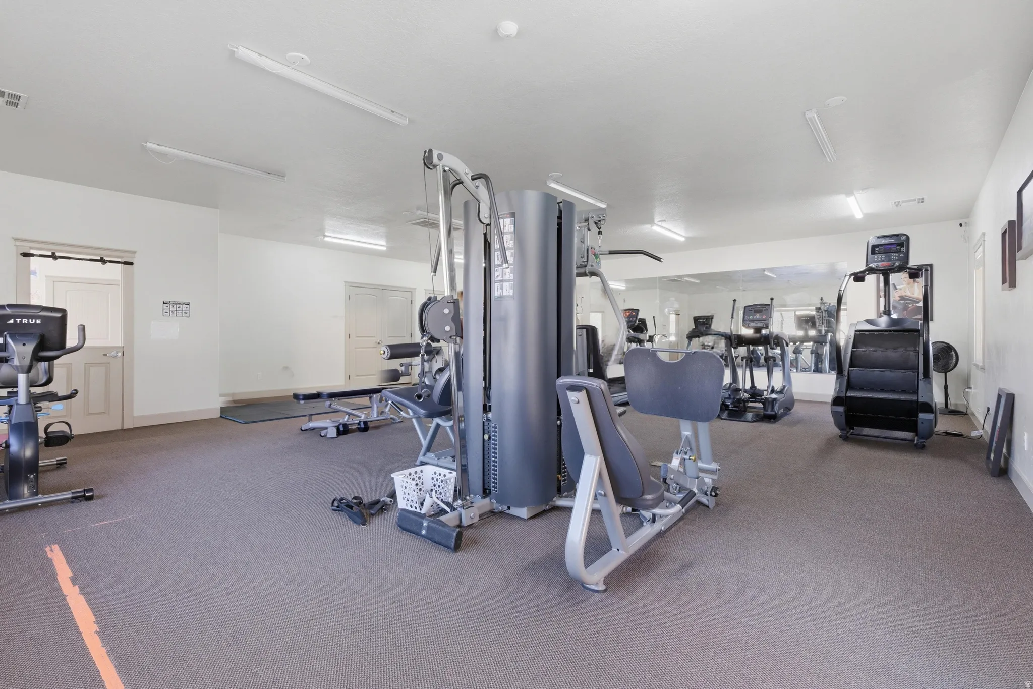 View of workout area