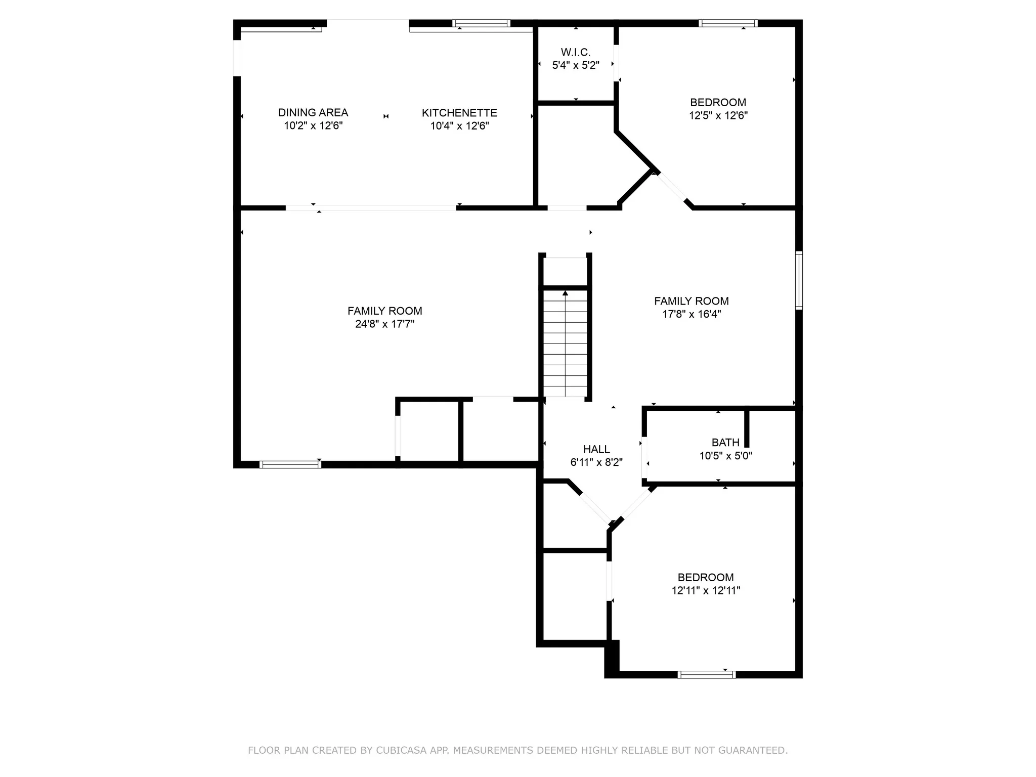 View of home floor plan