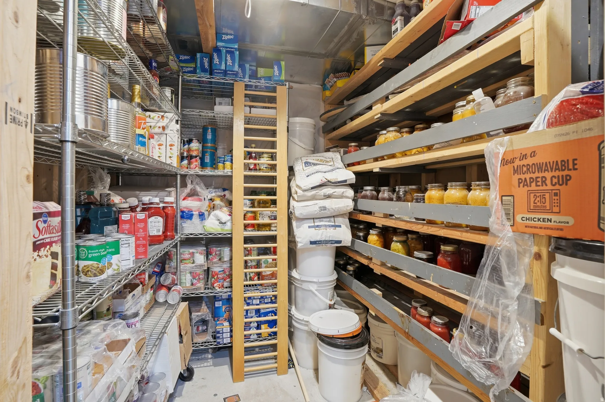 View of storage room