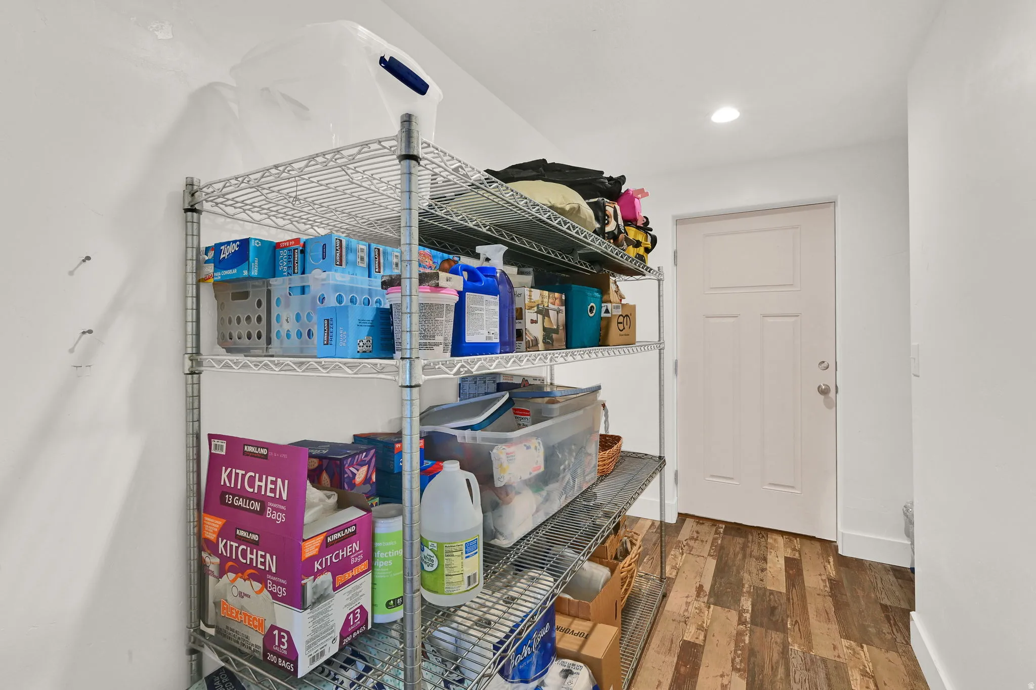 View of storage room
