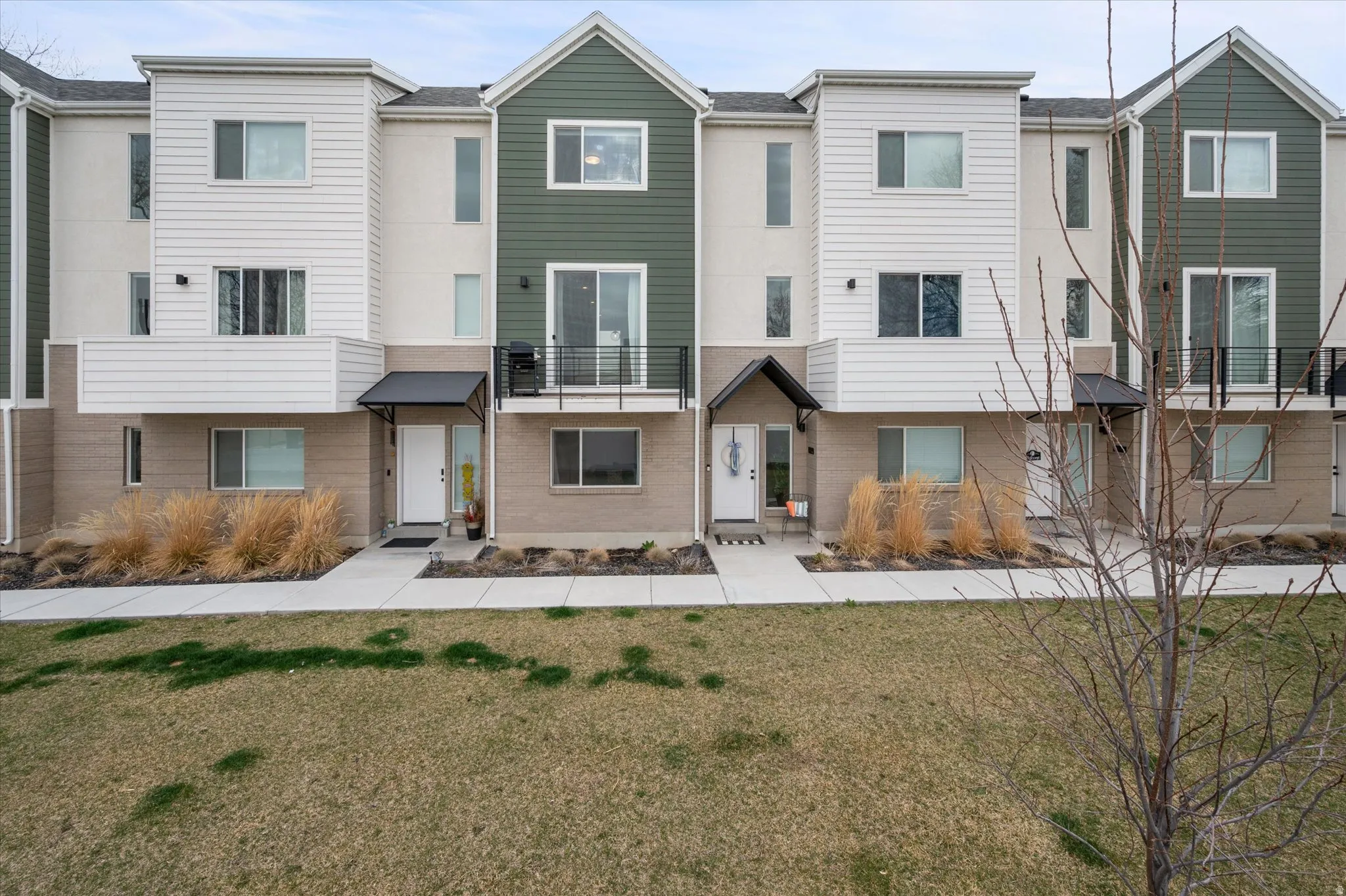 Facade of Townhome.