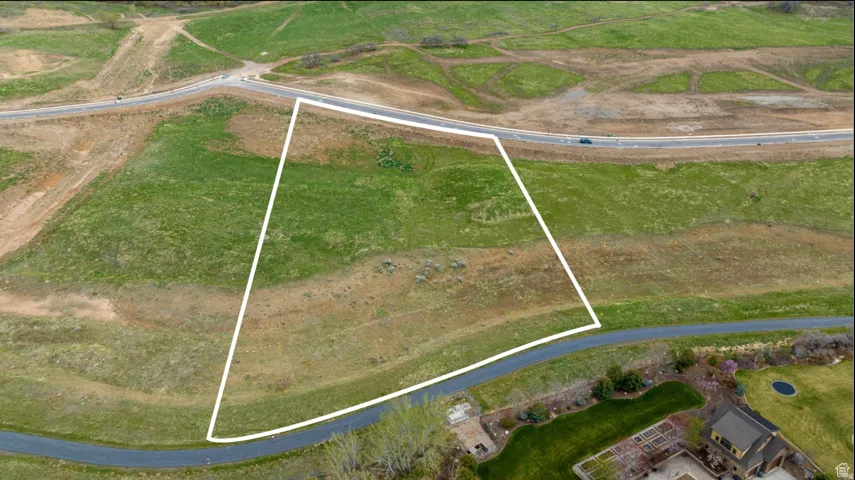 View of rural area with property parcel outlined