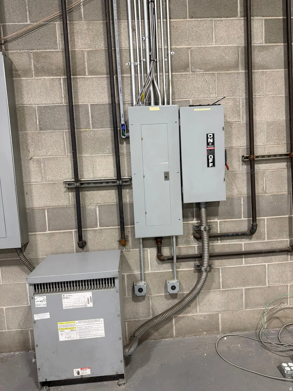 Utilities with electric panel