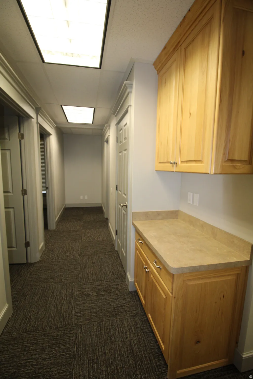 Main hall to 3 office areas