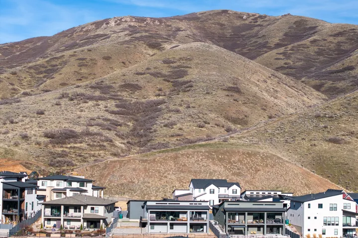 View of mountain background