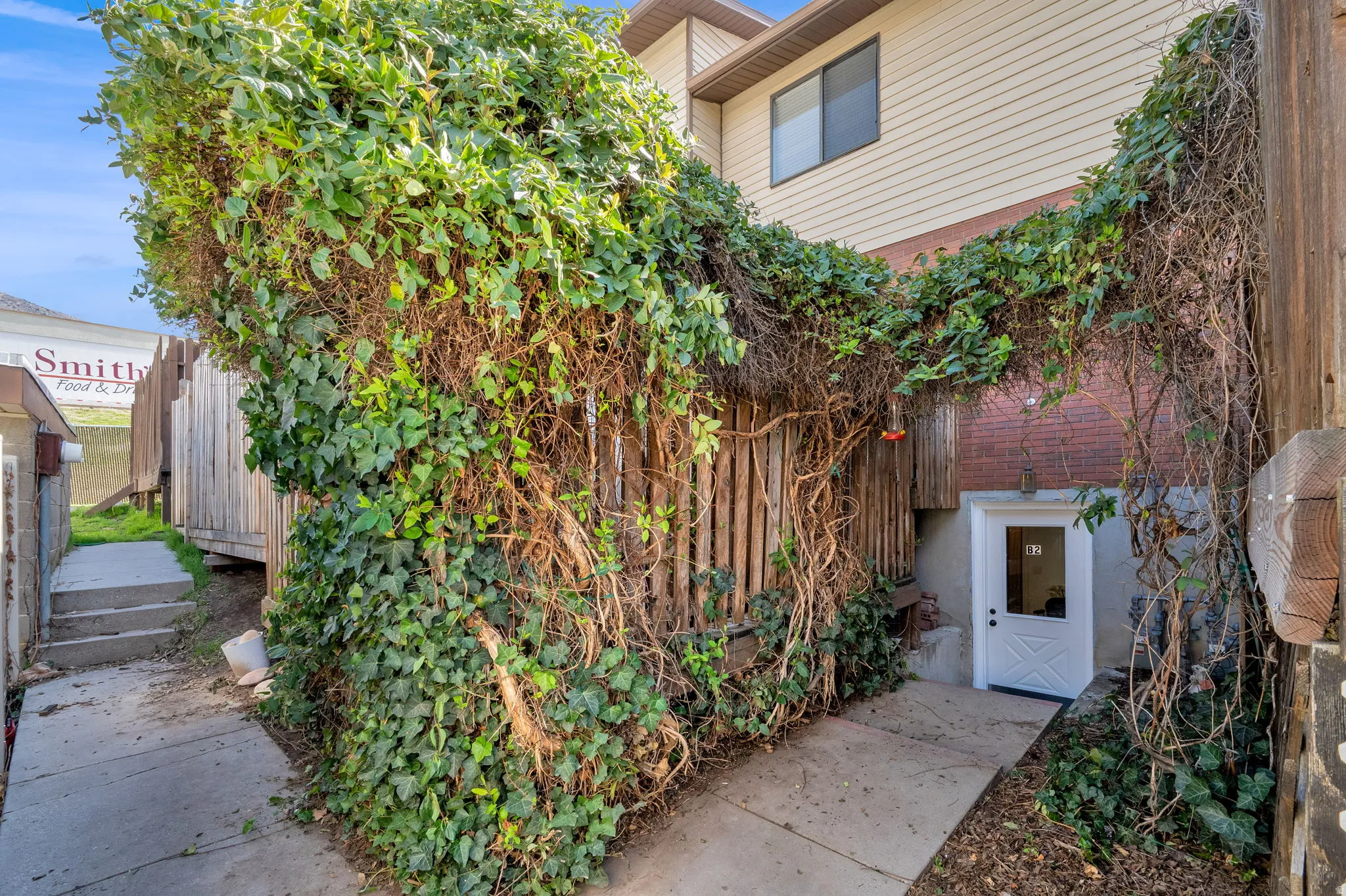 Basement entrance/exit