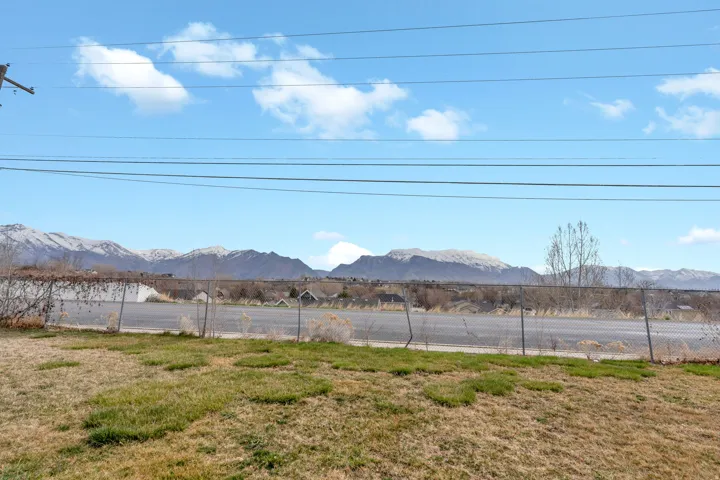 View of mountain background