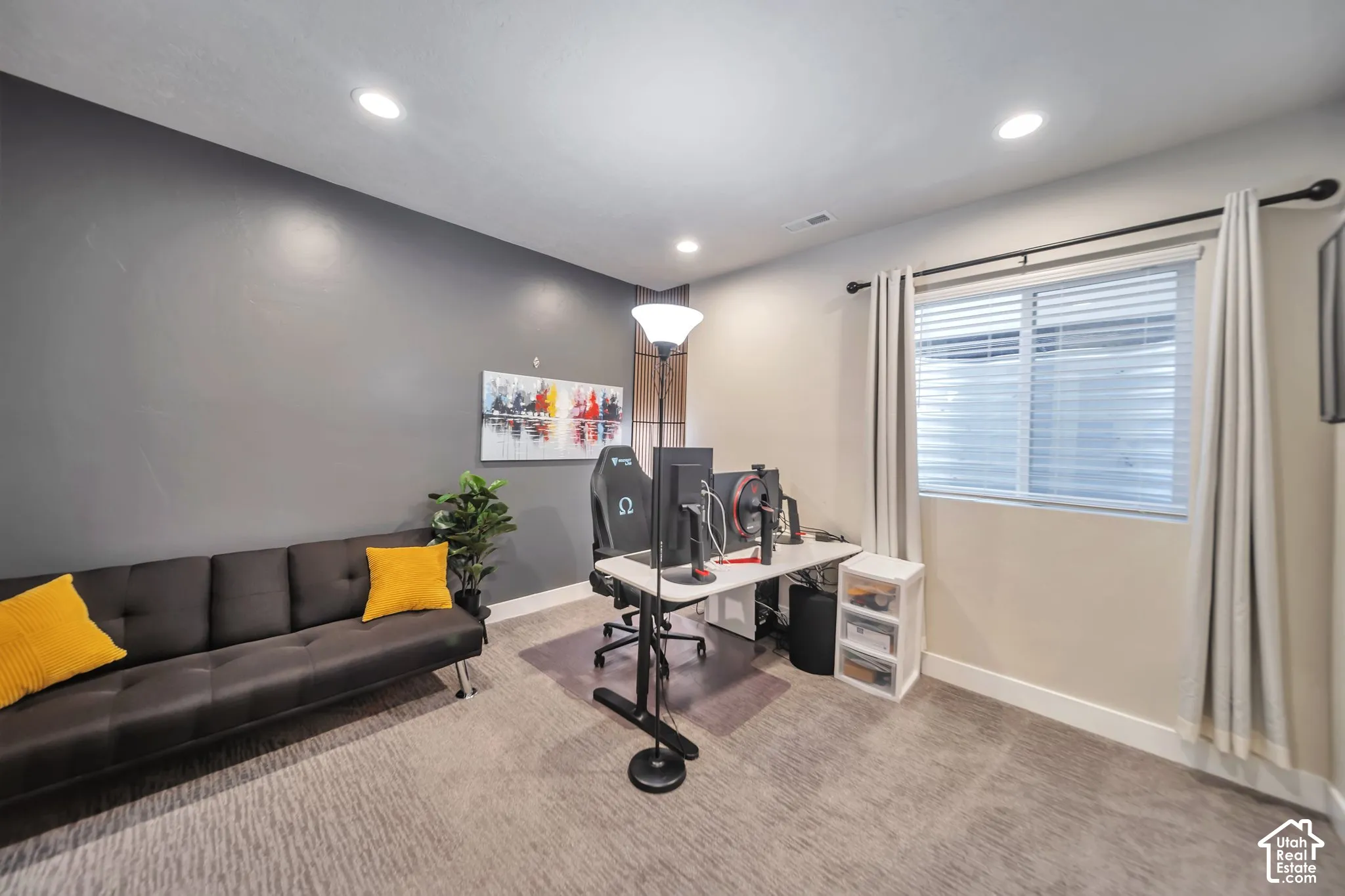 Basement Bedroom/Office Space