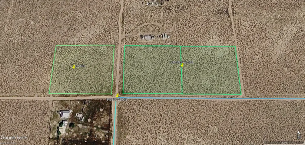 Map / location with property parcel outlined