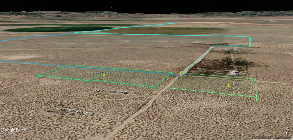 View of property location featuring property boundaries highlighted and a mountainous background