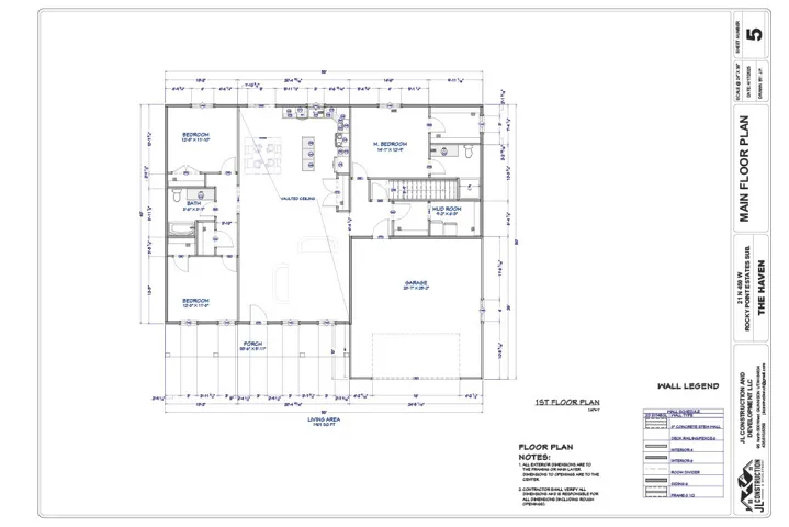 View of home floor plan